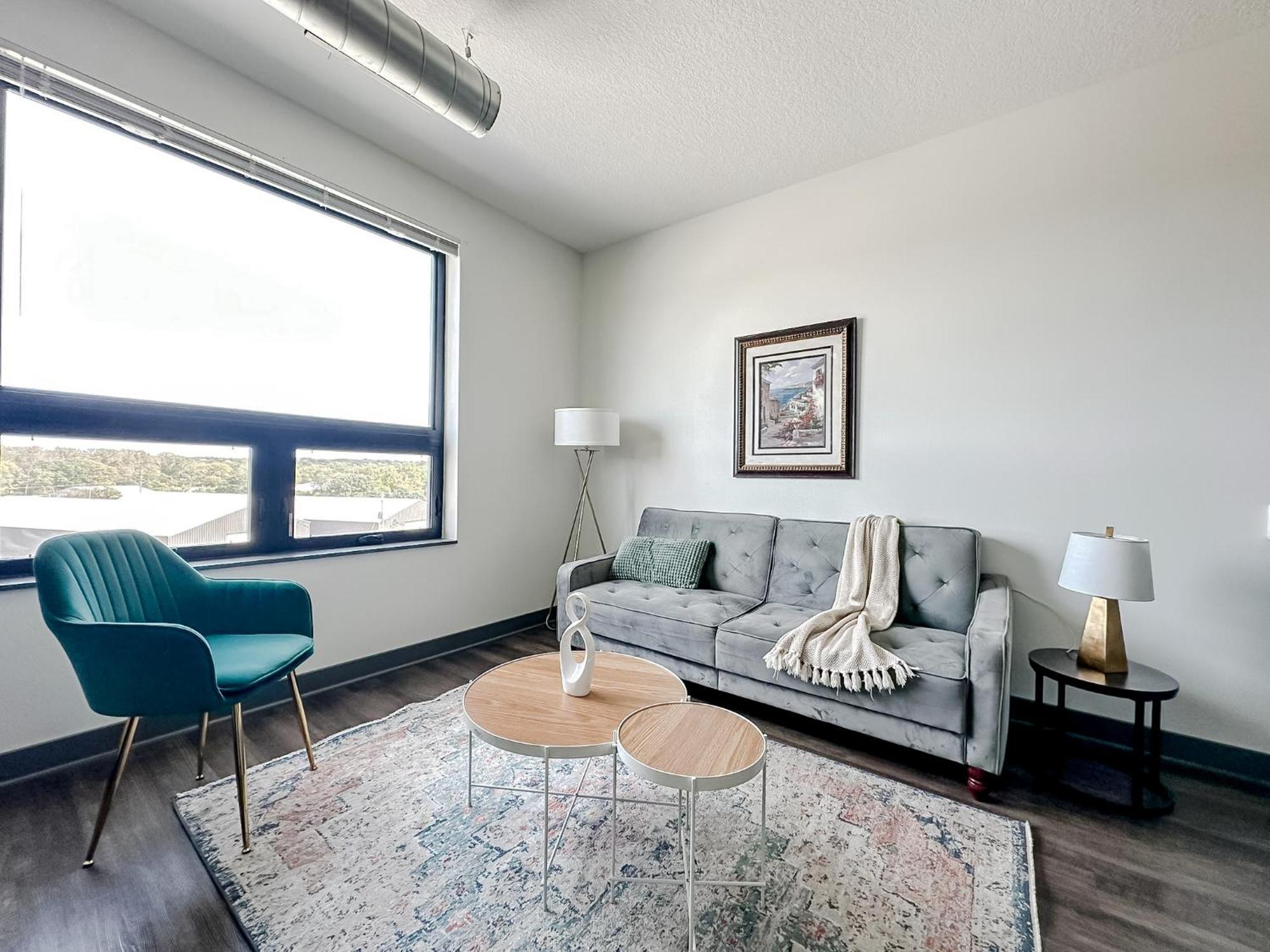 Sleepover 1Bd 1Ba Des Moines Apartments Eksteriør billede