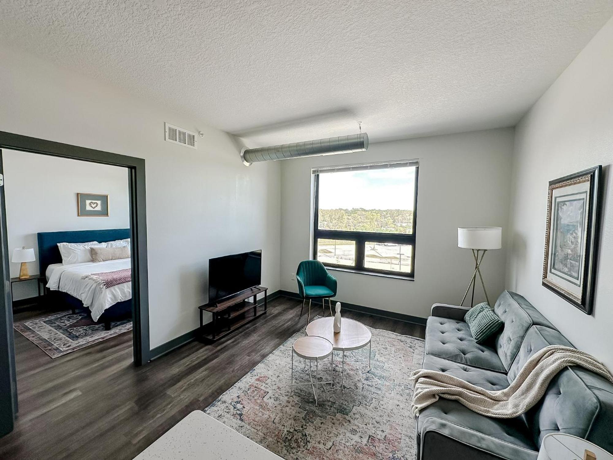 Sleepover 1Bd 1Ba Des Moines Apartments Eksteriør billede