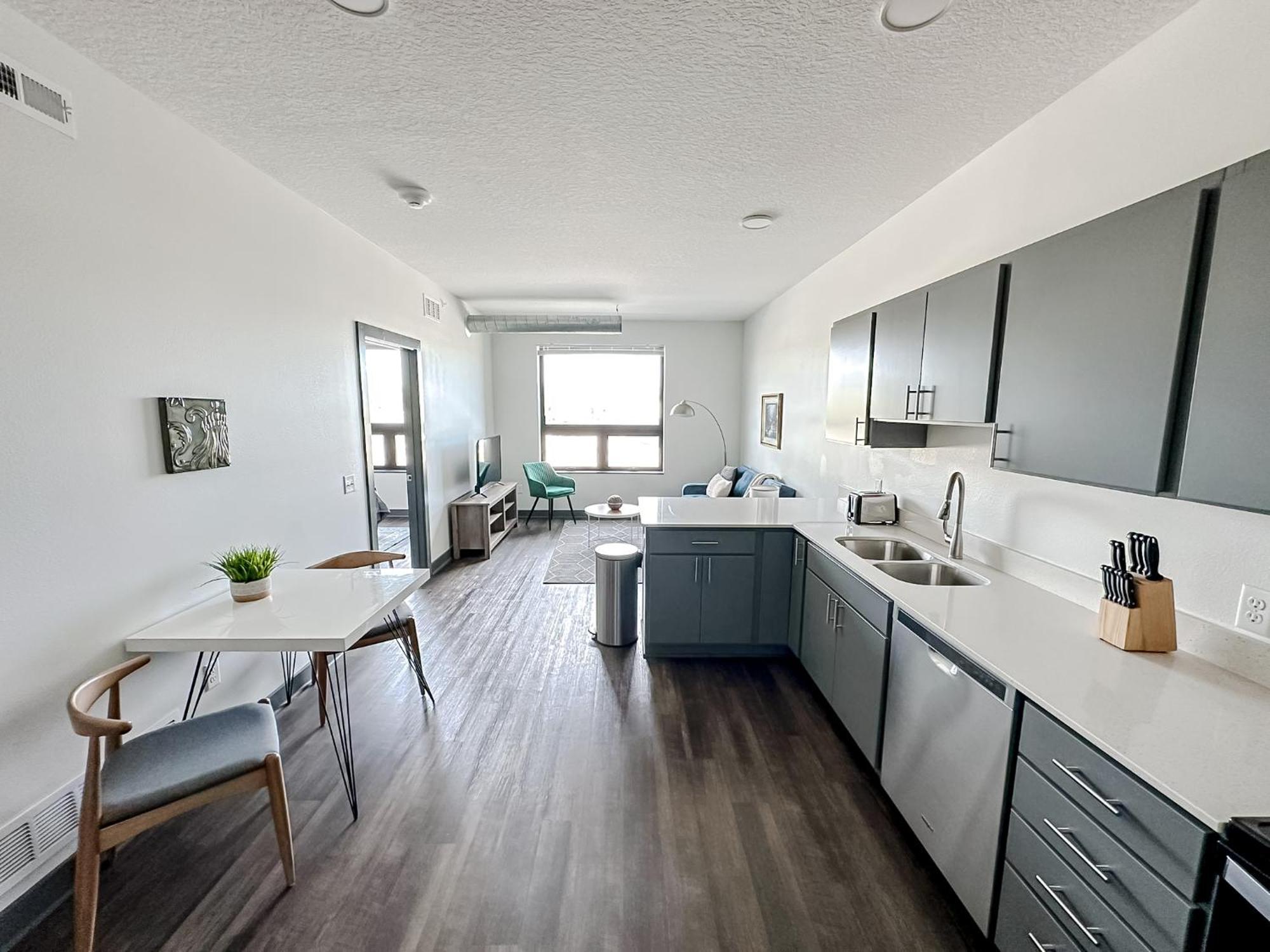 Sleepover 1Bd 1Ba Des Moines Apartments Eksteriør billede
